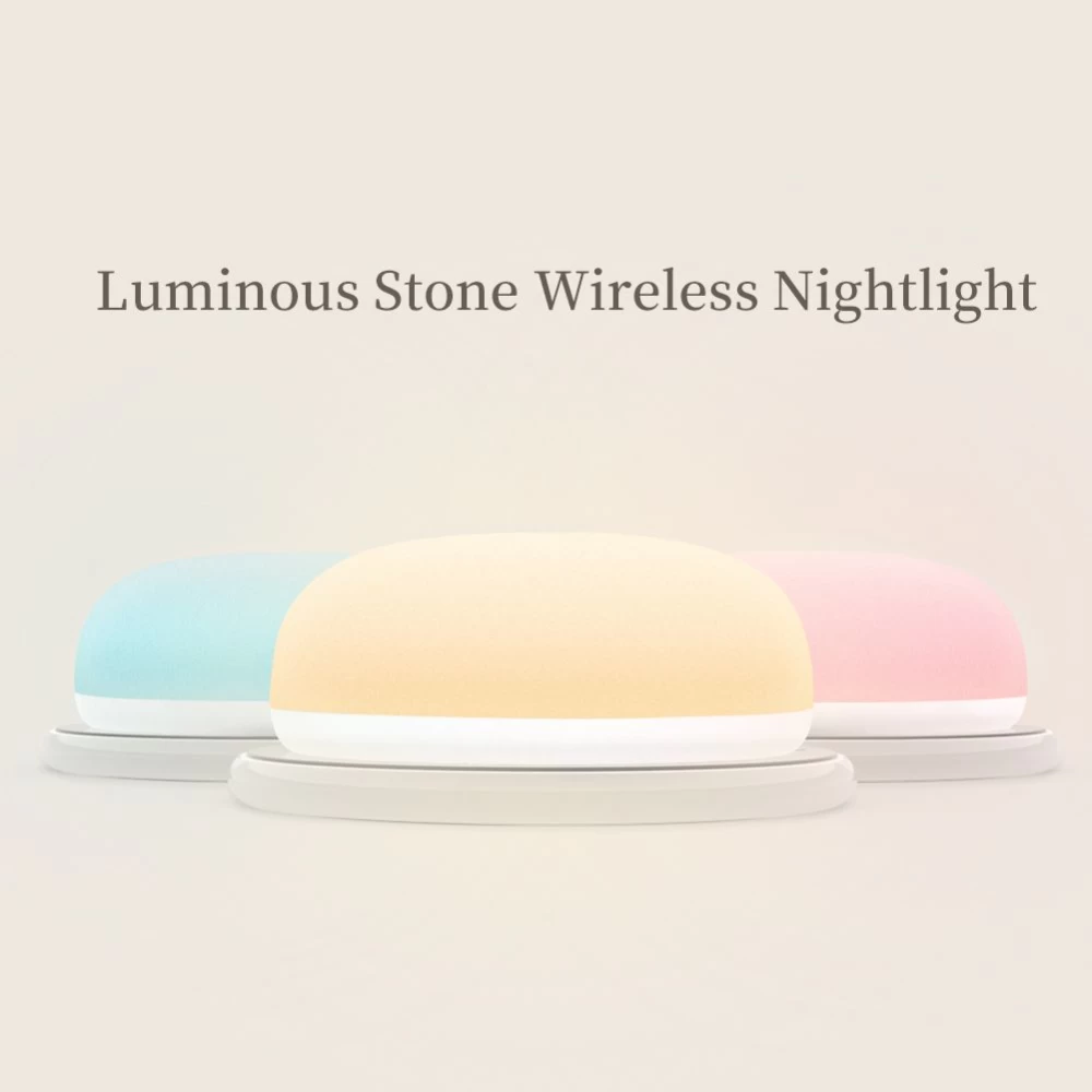 Aксессуары Other Luminous Stone Wireless Nightlight  синий