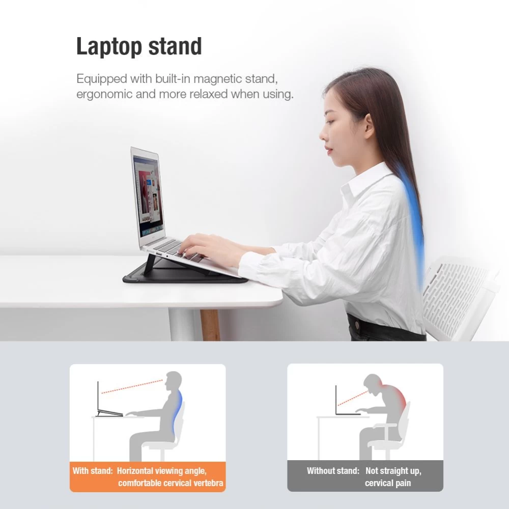 Dažādi telefona maciņš zils Nillkin Versatile Laptop Sleeve 16