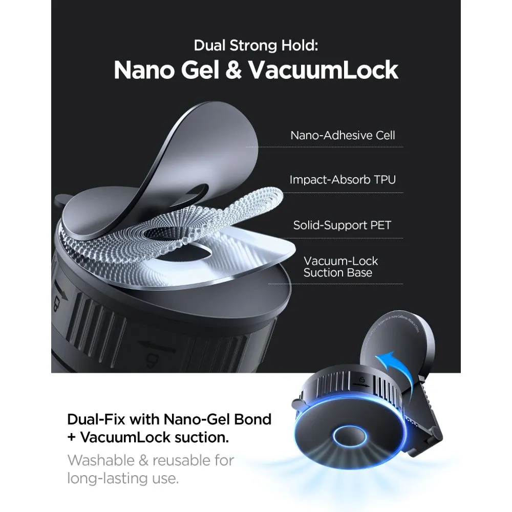  Dažādi SPIGEN MFT35-1 MAGNETIC MAGSAFE DASHBOARD & WINDSHIELD SCREEN CAR MOUNT Viedierīču 
