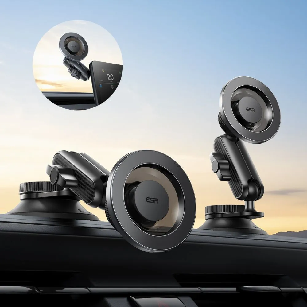  Dažādi ESR OMNILOCK MAGNETIC MAGSAFE DASHBOARD CAR MOUNT Viedierīču melns