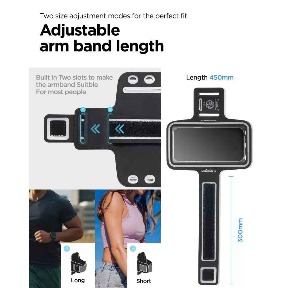 Aксессуары Other SPIGEN A703 DYNAMIC SHIELD ARMBAND  черный