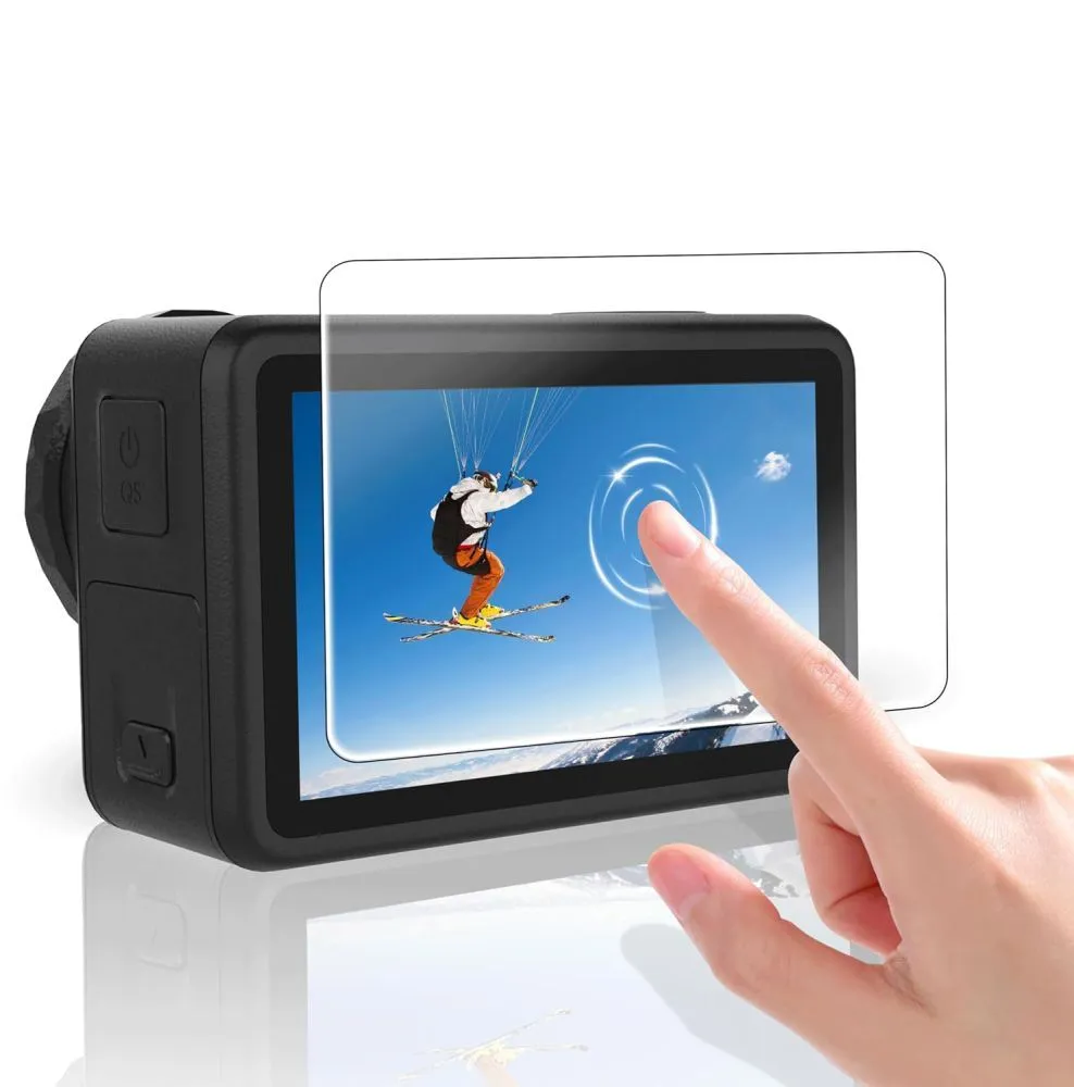  Dažādi viedpulksteņa aizsargstikls  TECH-PROTECT GLASS FIT+ 2-SET DJI OSMO ACTION