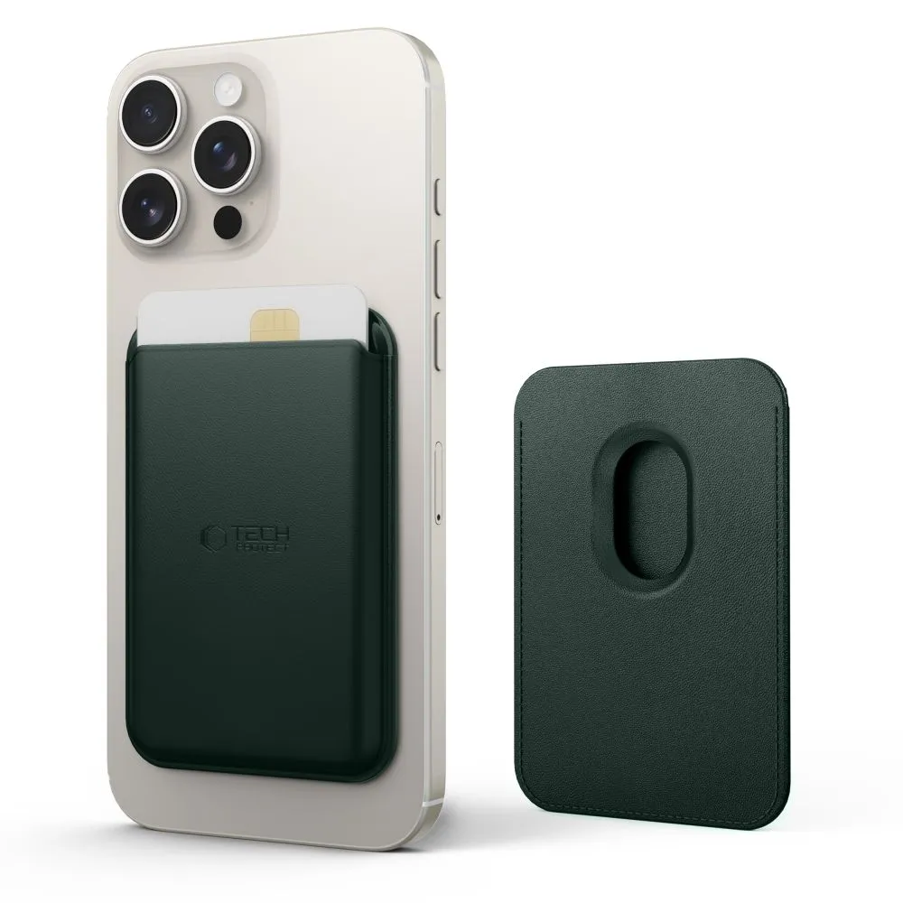  Dažādi TECH-PROTECT MAGWALLET MAGSAFE UNIVERSAL MAGNETIC CARD HOLDER 