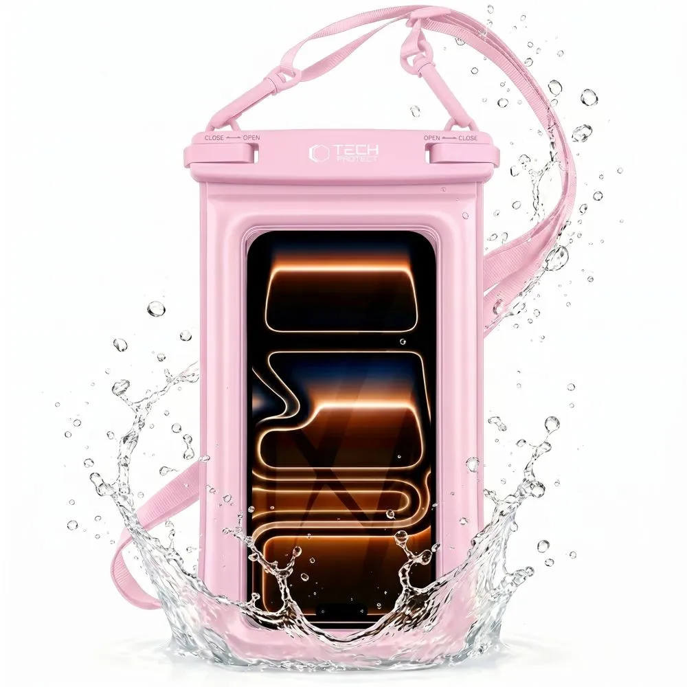  Dažādi telefona maciņš  TECH-PROTECT UWC7 UNIVERSAL WATERPROOF FLOATING CASE 6.9 INCH