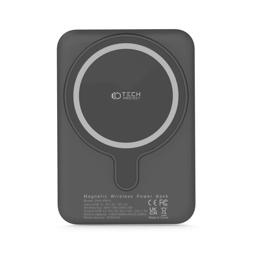 Accessories Other TECH-PROTECT PB10 Lifemag Magsafe Power Bank 5000MAH  black