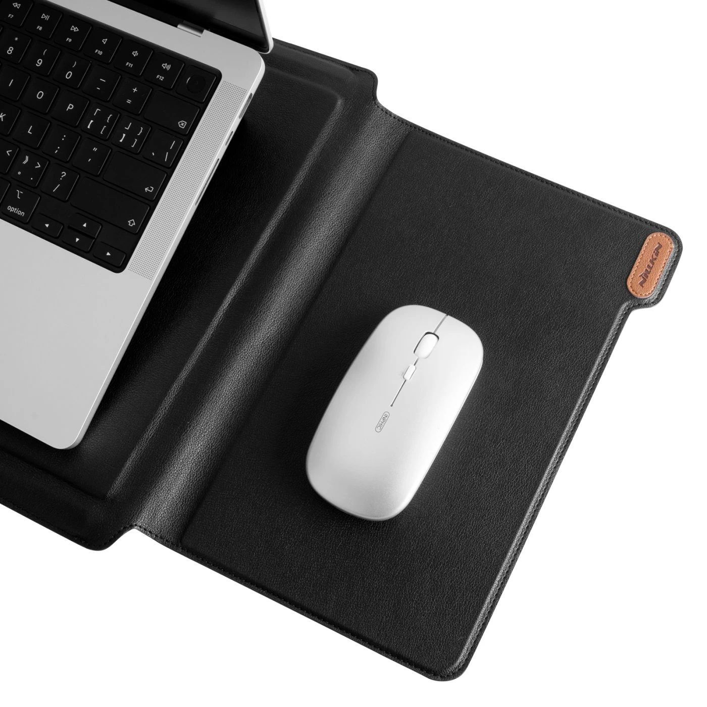  Dažādi Nillkin Versatile Plus Laptop Sleeve Macbook 15.6-16.1 (Lichee Patern)  melns