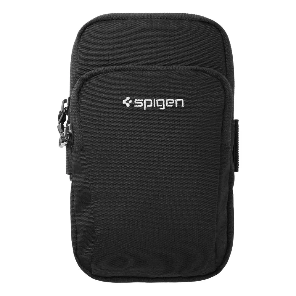 Dažādi telefona maciņš melns SPIGEN A702 DYNAMIC SHIELD ARMBAND