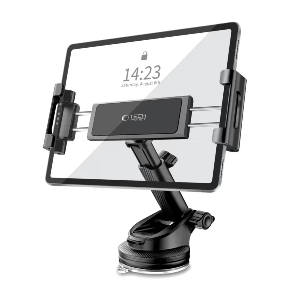 Priedai Other TECH-PROTECT V4 UNIVERSAL WINDSHIELD & DASHBOARD CAR MOUNT FOR TABLET  Juoda
