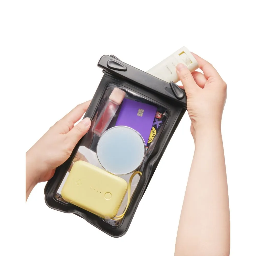  Dažādi SPIGEN A603 UNIVERSAL WATERPROOF CASE  melns