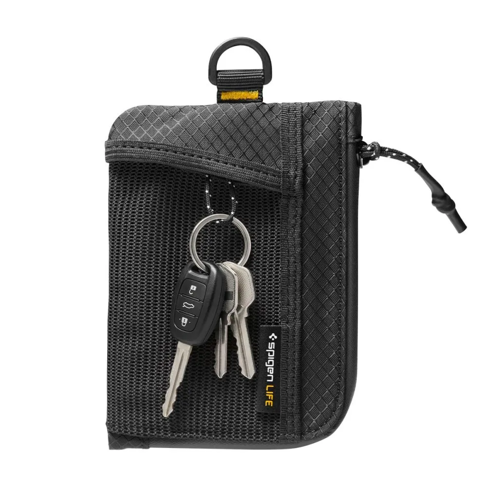  Dažādi SPIGEN LF300 SOFT RFID CARD HOLDER Viedierīču melns