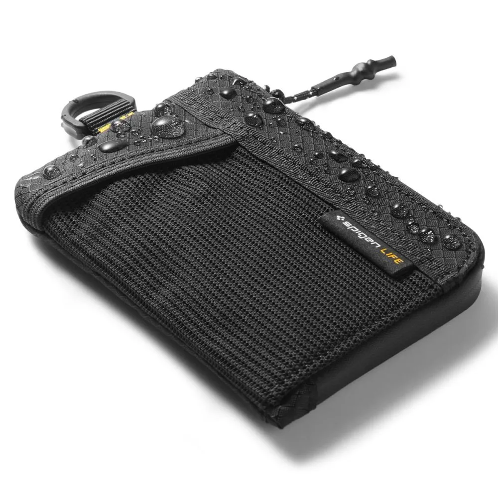  Dažādi SPIGEN LF300 SOFT RFID CARD HOLDER Viedierīču melns