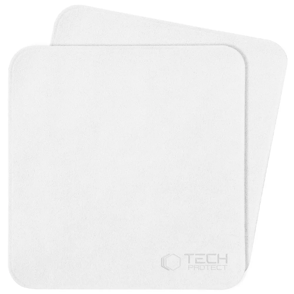  Dažādi TECH-PROTECT POLISHING CLOTH 2-PACK  pelēks