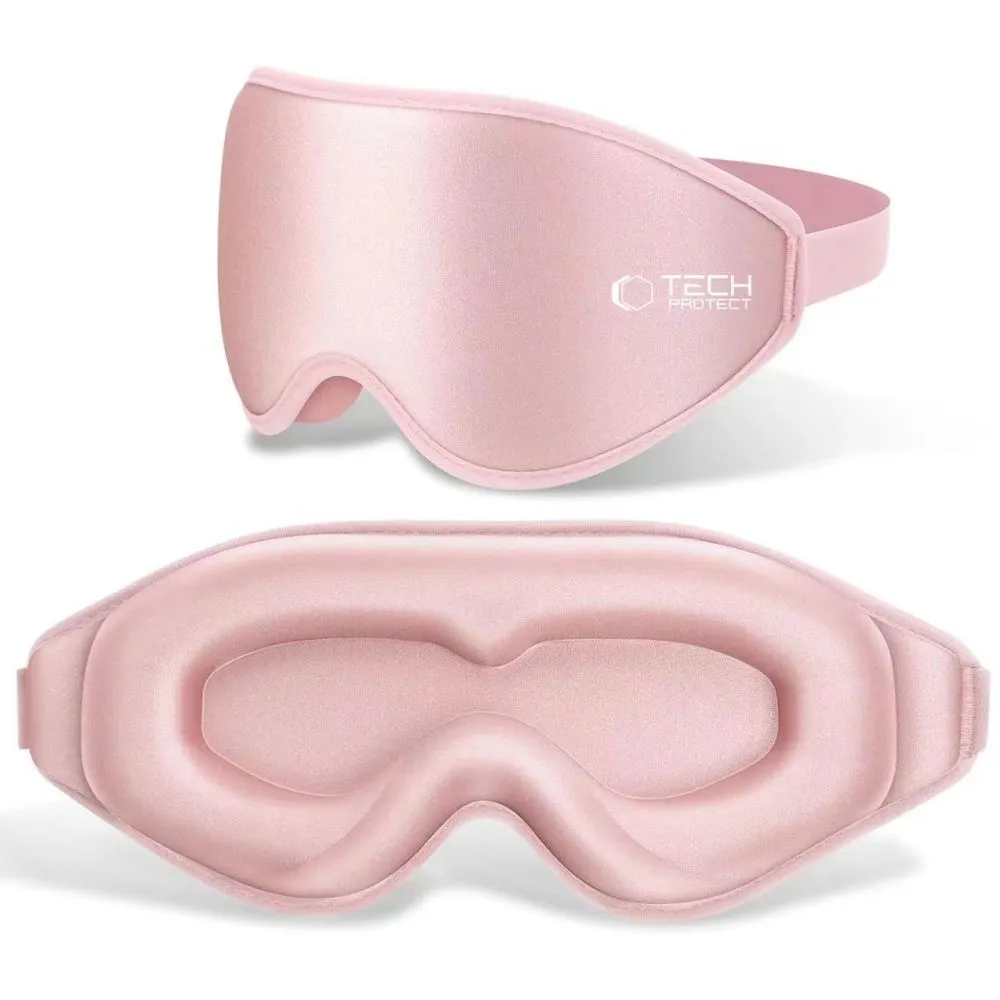  Dažādi TECH-PROTECT EYESHADE SLEEP MASK  rozā