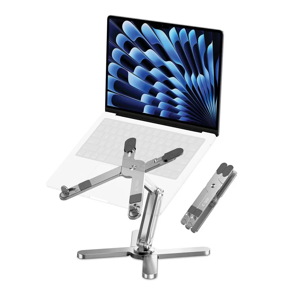  Dažādi TECH-PROTECT ULS200 UNIVERSAL LAPTOP STAND  sudraba