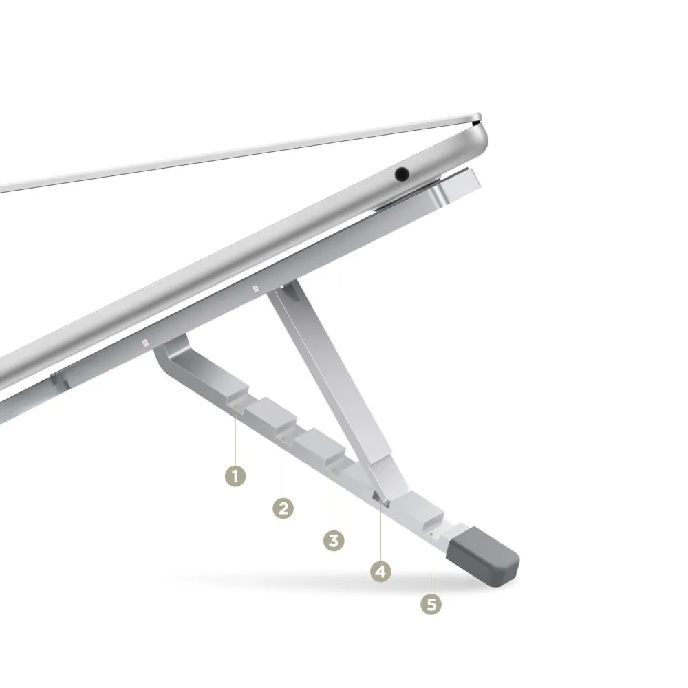  Dažādi TECH-PROTECT ULS300 UNIVERSAL LAPTOP STAND  sudraba