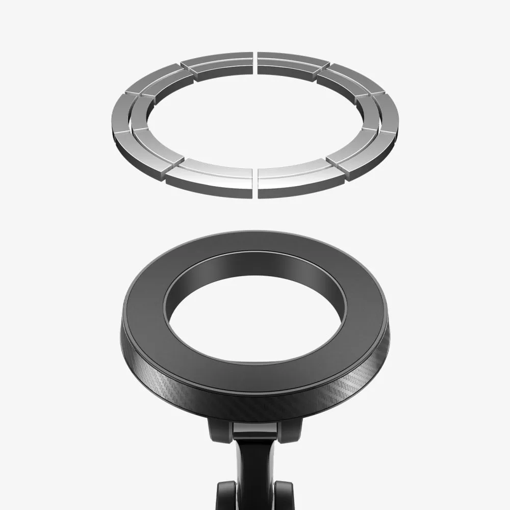  Dažādi SPIGEN MFT36 VACUUMLOCK MAGNETIC MAGSAFE DASHBOARD CAR MOUNT Viedierīču melns