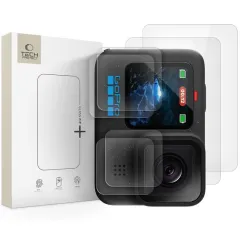 Aksesuāri Dažādi telefona aizsargstikls TECH-PROTECT GLASS FIT+ 2-SET GOPRO HERO 9 / 10 / 11 / 12