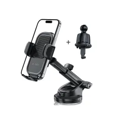 Tillbehör Other TECH-PROTECT V8 UNIVERSAL DASHBOARD & VENT CAR MOUNT  svart