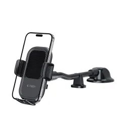 Tillbehör Other TECH-PROTECT V8 UNIVERSAL LONG ARM DASHBOARD & WINDSHIELD CAR MOUNT  svart