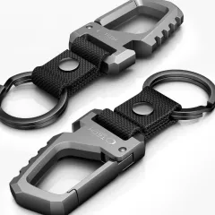Priedai Other TECH-PROTECT SLIDELOCK CARABINER KEYCHAIN 