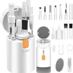 Priedai Other TECH-PROTECT CS01 CLEANER SET 20IN1 FOR PHONE & EARPHONE TABLET LAPTOP  baltas