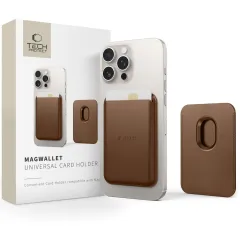 Aksesuāri Dažādi  TECH-PROTECT MAGWALLET MAGSAFE UNIVERSAL MAGNETIC CARD HOLDER