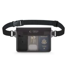  Dažādi telefona maciņš melns TECH-PROTECT UWP10 UNIVERSAL WATERPROOF POUCH 10