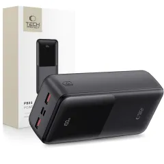  Dažādi TECH-PROTECT PB03 POWER BANK 30000MAH 22.5W  melns