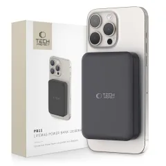  Dažādi TECH-PROTECT PB11 LIFEMAG MAGSAFE POWER BANK 10000MAH  melns