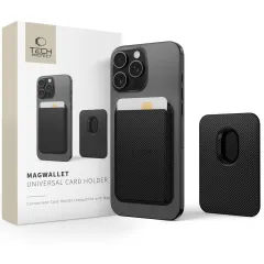 Aksesuāri Dažādi  TECH-PROTECT MAGWALLET MAGSAFE UNIVERSAL MAGNETIC CARD HOLDER