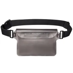  Dažādi telefona maciņš melns SPIGEN A620 UNIVERSAL WATERPROOF WAIST BAG 2-PACK