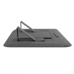 Priedai Other Nillkin Versatile Plus Laptop Sleeve Macbook 15.6-16.1 (Vegan Leather)  pilkas