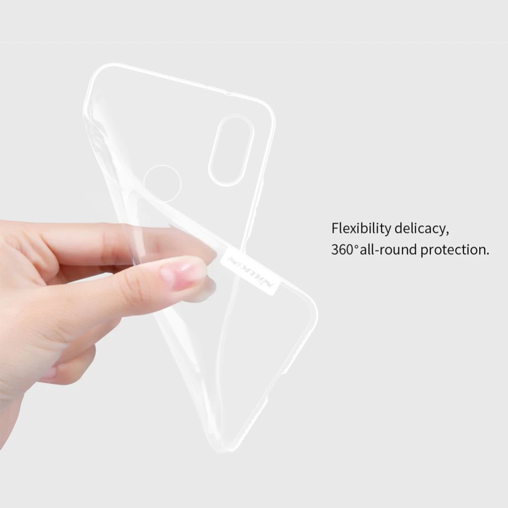 Xiaomi Mi A2 (6X) suojakuori läpikuultava harmaa TPU