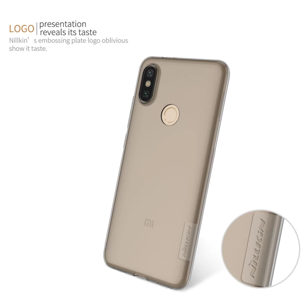 Xiaomi Mi A2 (6X) suojakuori läpikuultava harmaa TPU