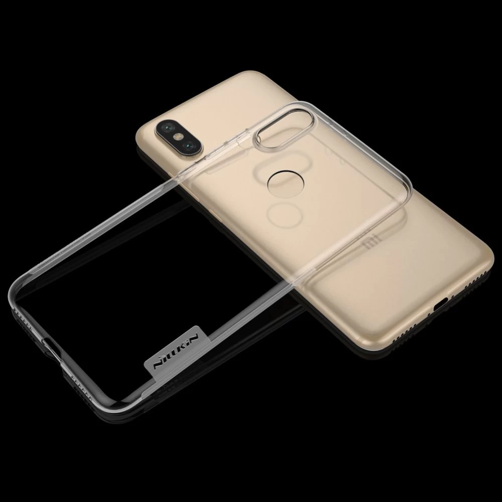 Xiaomi Mi A2 (6X) suojakuori läpikuultava harmaa TPU