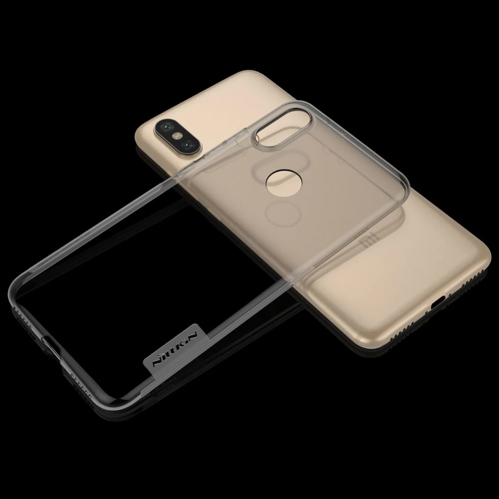 Xiaomi Mi A2 (6X) suojakuori läpikuultava harmaa TPU