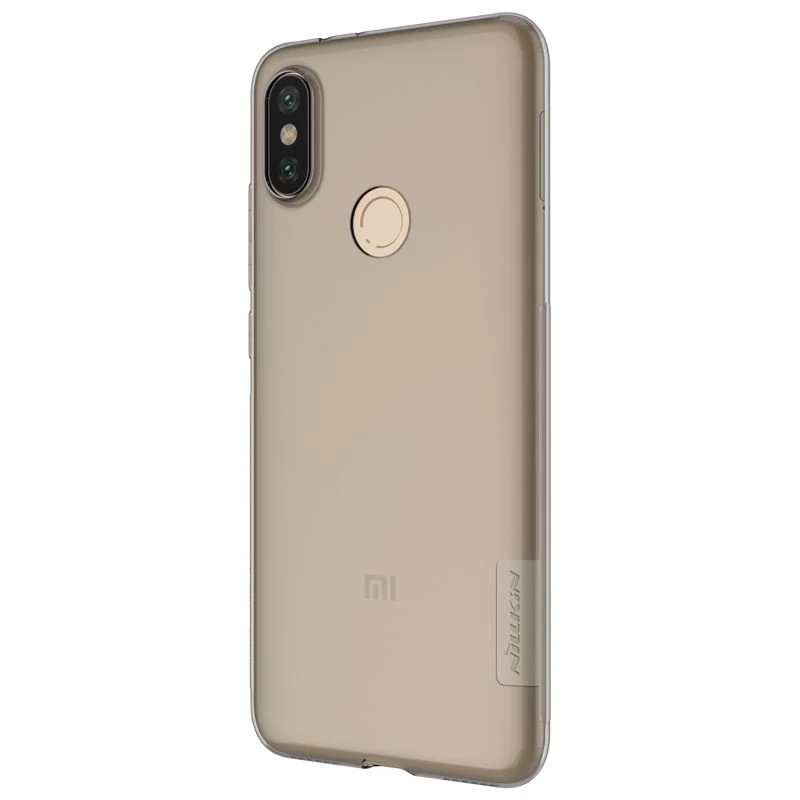 Xiaomi Mi A2 (6X) suojakuori läpikuultava harmaa TPU
