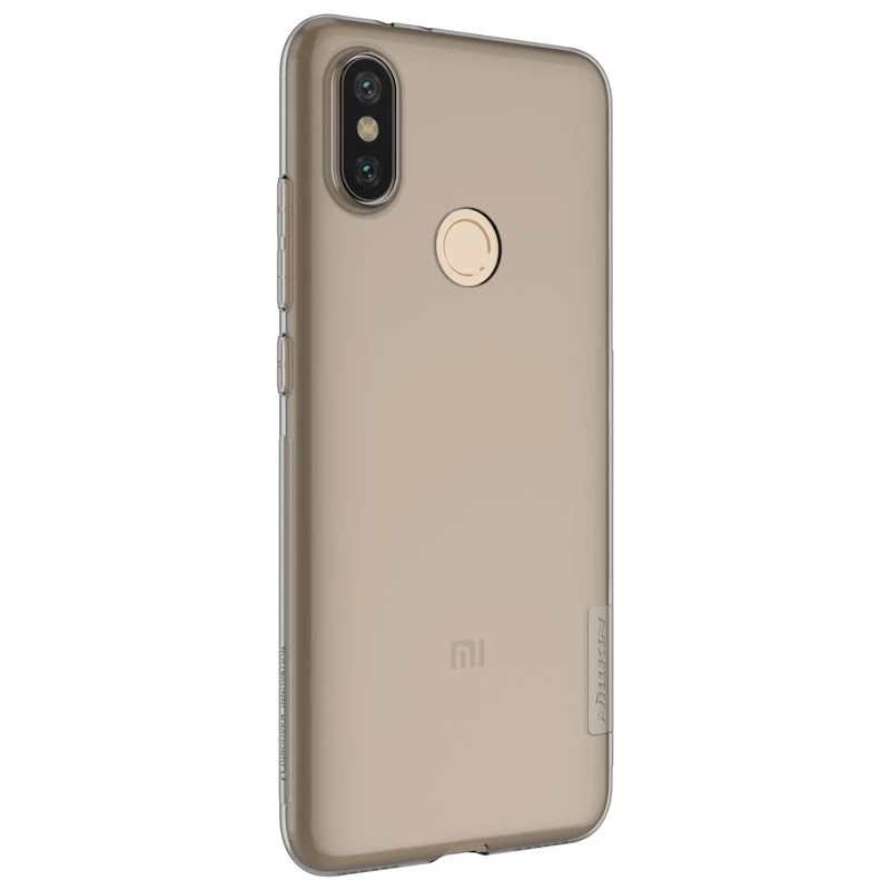 Xiaomi Mi A2 (6X) suojakuori läpikuultava harmaa TPU