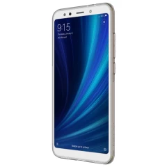 Xiaomi Mi A2 (6X) suojakuori läpikuultava harmaa TPU 