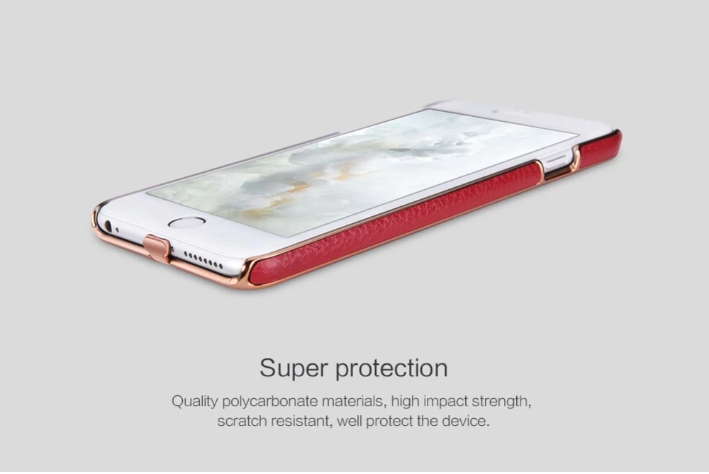 Apple iPhone 6S Plus suojakuori punainen Nillkin N-JARL Wireless Charging Receiver