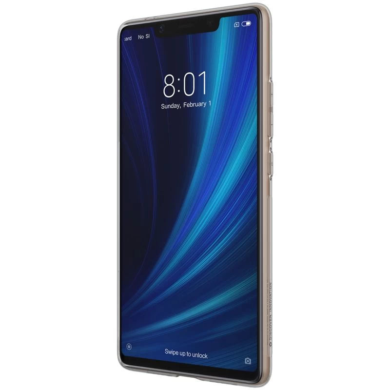 Xiaomi Mi 8 SE case transparent gray TPU