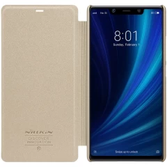 Xiaomi Mi 8 SE case golden Sparkle Leather 