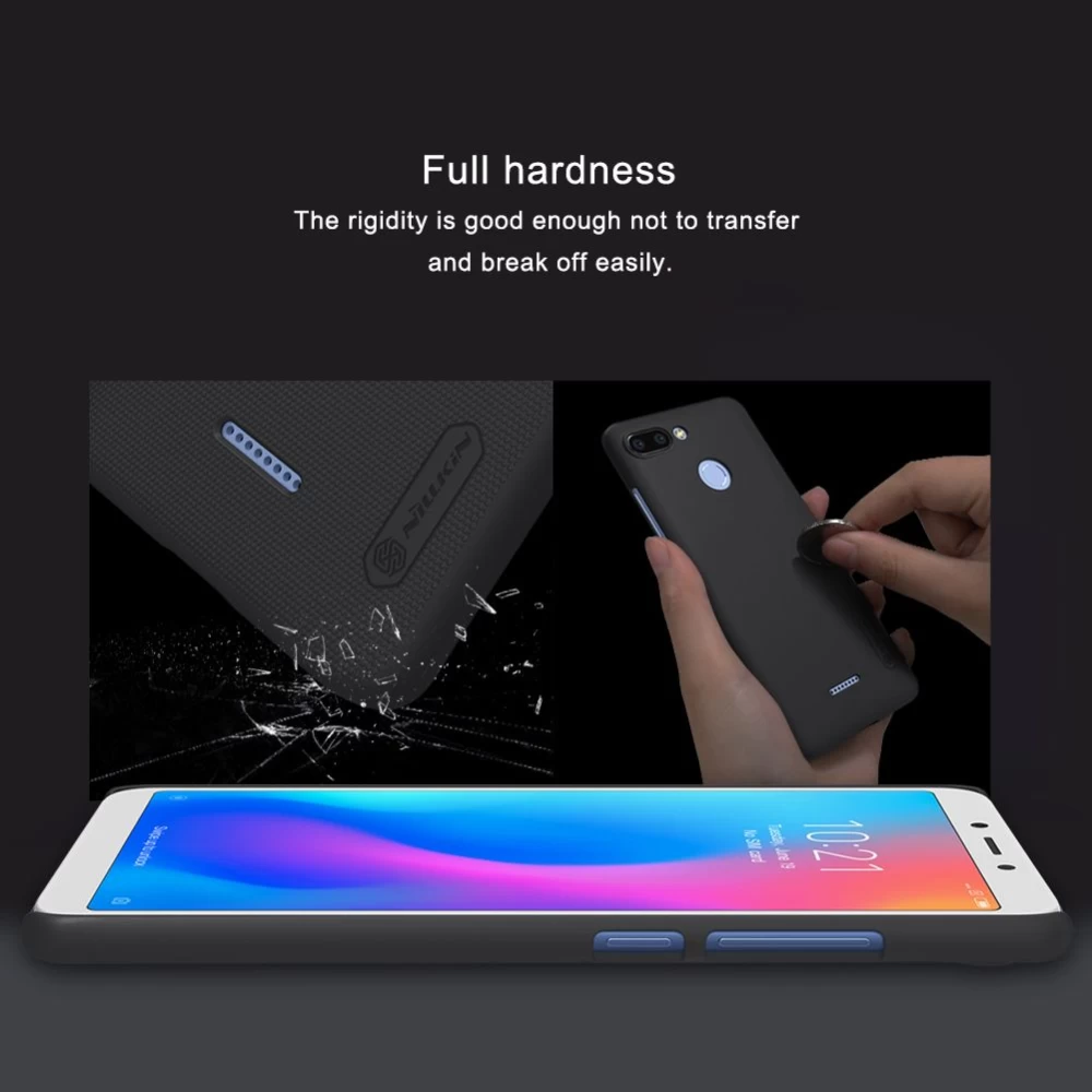 Xiaomi RedMi 6 vāciņš balts Super Frosted Shield