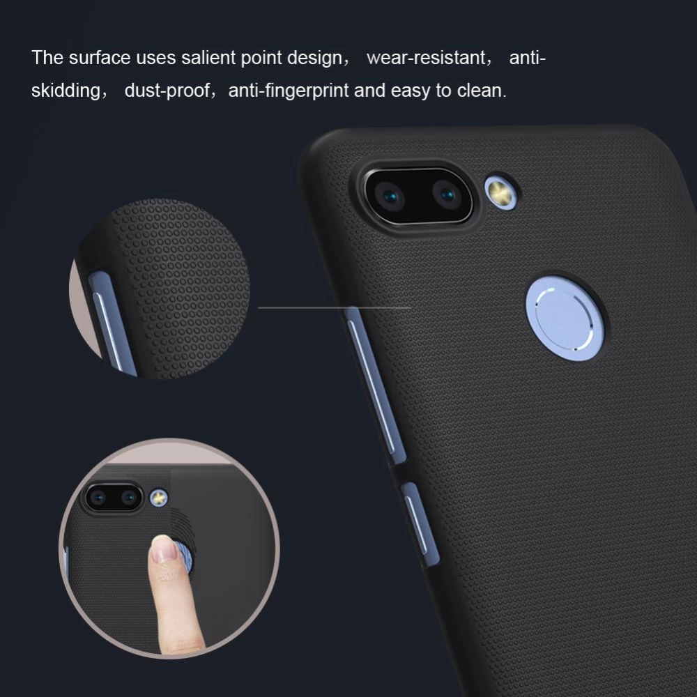 Xiaomi RedMi 6 vāciņš balts Super Frosted Shield
