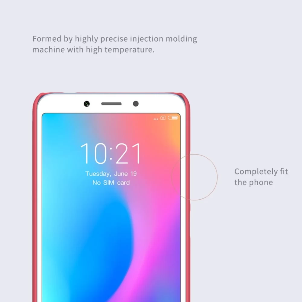 Xiaomi RedMi 6 vāciņš balts Super Frosted Shield