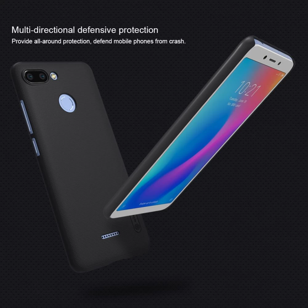 Xiaomi RedMi 6 vāciņš balts Super Frosted Shield