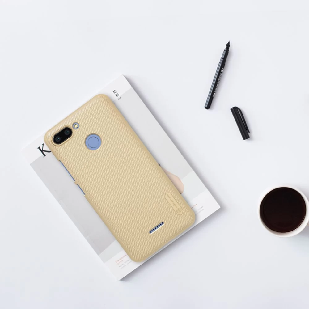 Xiaomi RedMi 6 vāciņš balts Super Frosted Shield