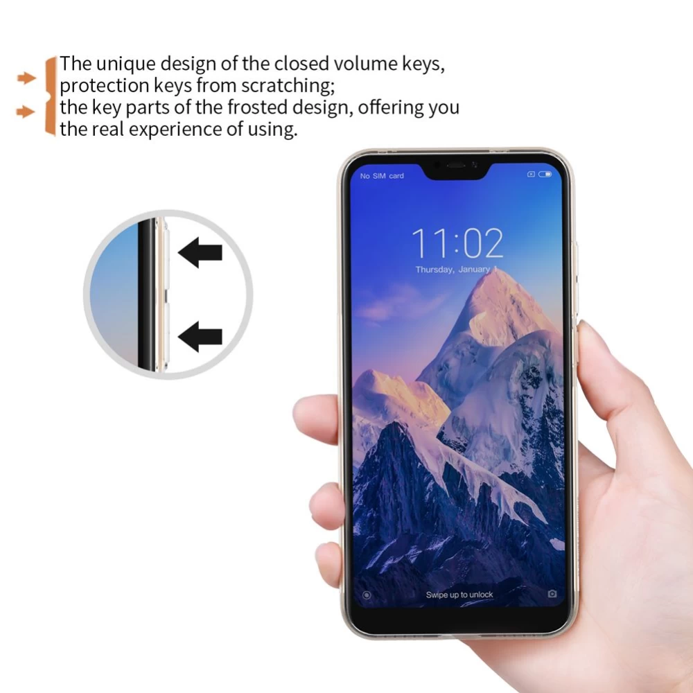 Xiaomi Mi A2 Lite (Redmi 6 PRO) vāciņš caurspīdīgs TPU