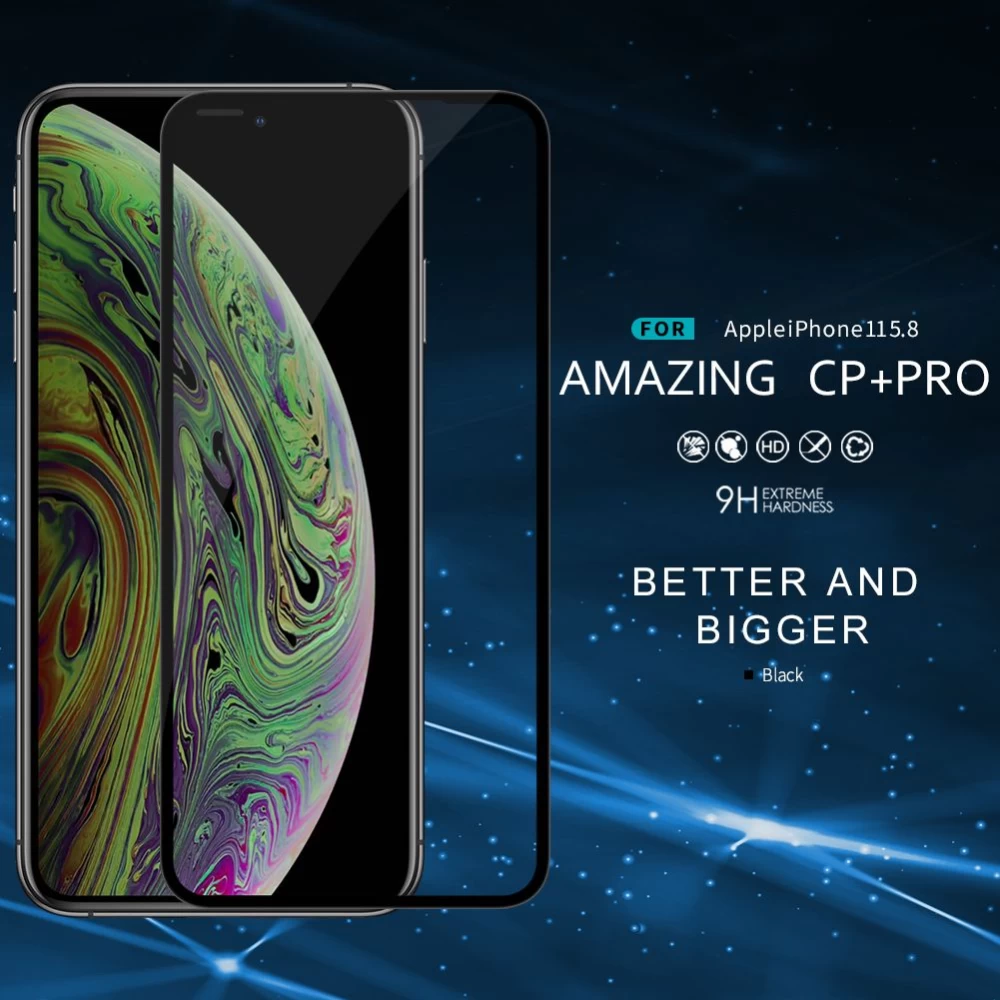 Apple iPhone XS aizsargstikls  Nillkin CP+PRO