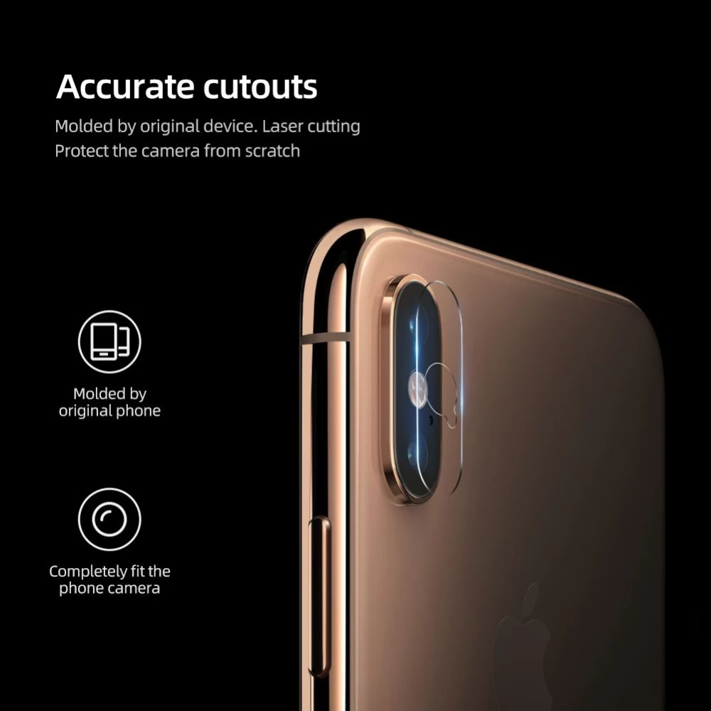 Apple iPhone XS aizsargstikls  InvisiFilm AR camera protective film